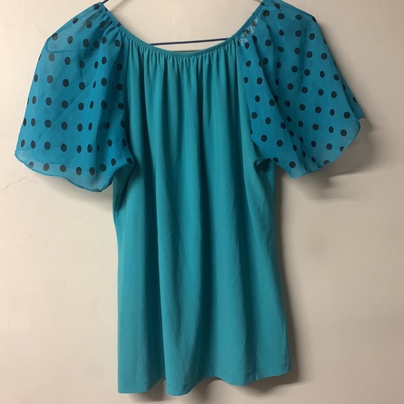Vintage Polkadot Top - Picture 2 of 3